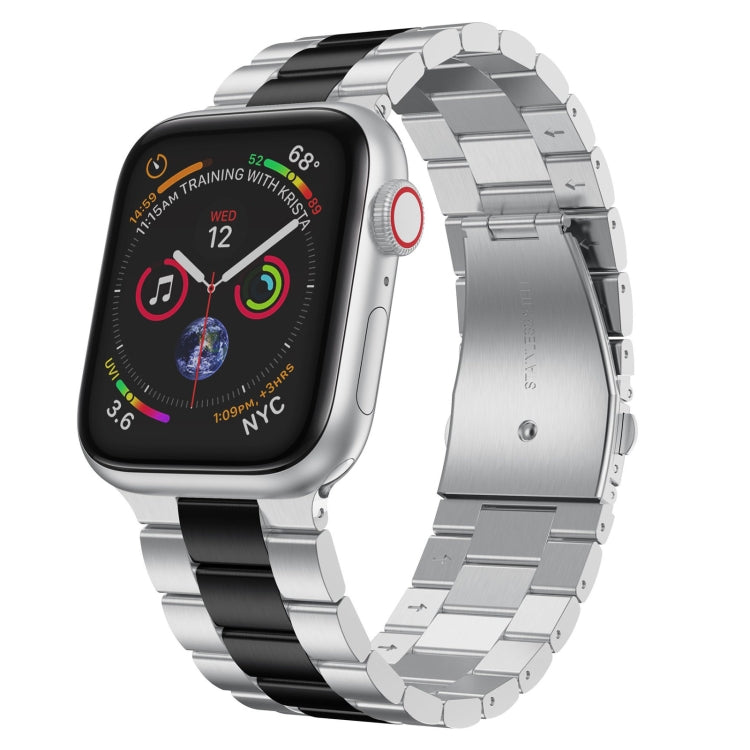 Small Waist Stainless Steel Watch Band For Apple Watch Series, For Apple Watch Series 8&7 45mm / SE 2&6&SE&5&4 44mm / 3&2&1 42mm, 7 41mm / 6&SE&5&4 40mm / 3&2&1 38mm, 7 45mm / 6&SE&5&4 44mm / 3&2&1 42mm                                                  ...