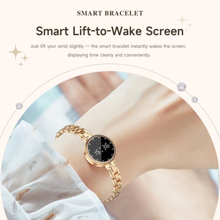 L6 Smart Watch Fashion Bracelet, Support Health Monitoring / Raise To Wake Screen