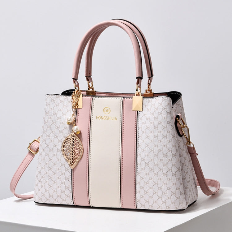 Spring Summer Lady Handbag Large Capacity Colorblocking Shoulder Crossbody Bag