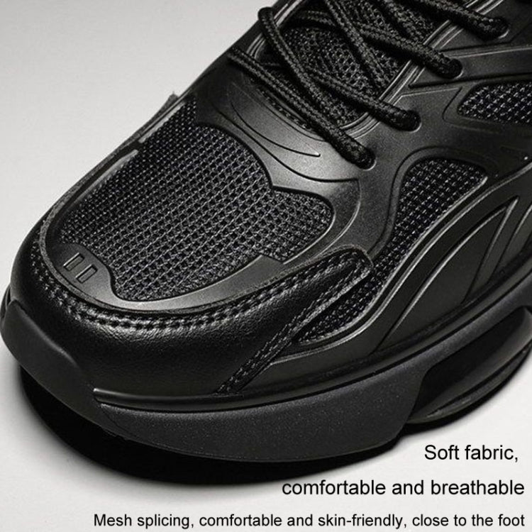Men Air Cushion Sneakers Low Top Lace Running Shoes Mesh Breathable Sports Shoes, 39, 40, 41, 42, 43, 44