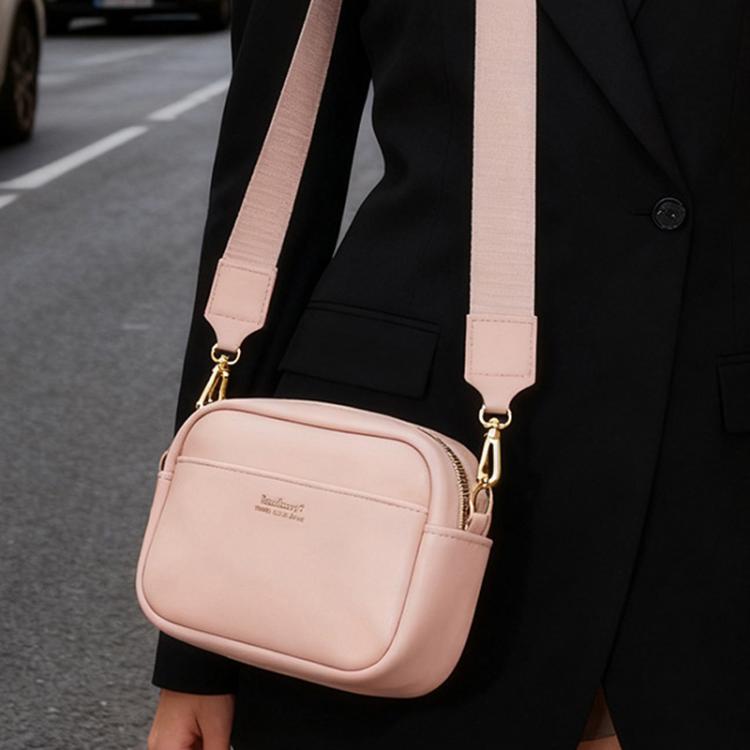 Baellerry N8941 Women Crossbody Bag Minimalist Zipper Square Pouch